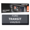 FORD TRANSIT COURIER VAN/BUS 2017 / 2023 FRONT CENTRE DASHBOARD 01 *  - Matowa folia antyodciskowa MyScreen ANTI FINGER SHIELD