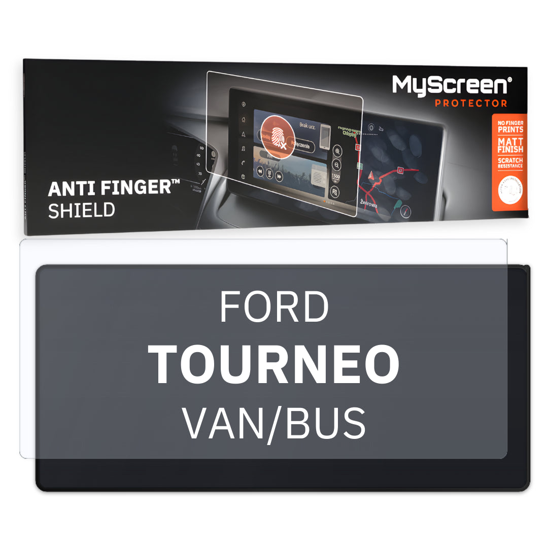 FORD TOURNEO ACTIVE VAN/BUS 2023 / + FRONT CENTRE DASHBOARD 01 * - Matowa folia antyodciskowa MyScreen ANTI FINGER SHIELD