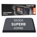 SKODA SUPERB KOMBI 2019 / + FRONT CENTRE DASHBOARD 02 8" - Matowa folia antyodciskowa MyScreen ANTI FINGER SHIELD