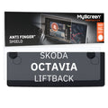 SKODA OCTAVIA LIFTBACK 2020 / + FRONT CENTRE DASHBOARD 02 10" - Matowa folia antyodciskowa MyScreen ANTI FINGER SHIELD