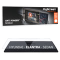 HYUNDAI ELANTRA SEDAN 2014 / 2015 FRONT CENTRE AIR CONTROL *  - Matowa folia antyodciskowa MyScreen ANTI FINGER SHIELD