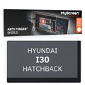 HYUNDAI i30 HATCHBACK 2017 / 2020 FRONT CENTRE DASHBOARD 01 8" - Matowa folia antyodciskowa MyScreen ANTI FINGER SHIELD