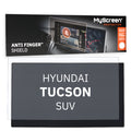 HYUNDAI TUCSON SUV 2015 / 2018 FRONT CENTRE DASHBOARD 01 8" - Matowa folia antyodciskowa MyScreen ANTI FINGER SHIELD