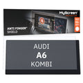 AUDI A6 KOMBI 2018 / 2024 FRONT CENTRE CONTROL PANEL 8,6"  - Matowa folia antyodciskowa MyScreen ANTI FINGER SHIELD