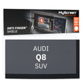 AUDI Q8 SUV 2018 / + FRONT CENTRE DASHBOARD 01 10,1" - Matowa folia antyodciskowa MyScreen ANTI FINGER SHIELD