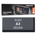 AUDI A3 SEDAN 2020 / + FRONT CENTRE DASHBOARD 01 * - Matowa folia antyodciskowa MyScreen ANTI FINGER SHIELD