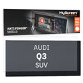 AUDI Q3 SUV 2018 / + FRONT CENTRE DASHBOARD 01 10,1" - Matowa folia antyodciskowa MyScreen ANTI FINGER SHIELD