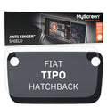 FIAT TIPO HATCHBACK 2020 / + FRONT CENTRE DASHBOARD 02 7" - Matowa folia antyodciskowa MyScreen ANTI FINGER SHIELD