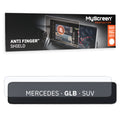 MERCEDES GLB SUV 2023 / + FRONT CENTRE DASHBOARD 01 * - Matowa folia antyodciskowa MyScreen ANTI FINGER SHIELD