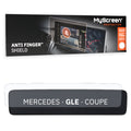 MERCEDES GLE COUPE 2023 / + FRONT CENTRE DASHBOARD 01 * - Matowa folia antyodciskowa MyScreen ANTI FINGER SHIELD