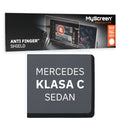 MERCEDES KLASA C SEDAN 2021 / + FRONT CENTRE DASHBOARD 01 * - Matowa folia antyodciskowa MyScreen ANTI FINGER SHIELD