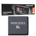 MERCEDES SL ROADSTER 2022 / + FRONT CENTRE DASHBOARD 01 * - Matowa folia antyodciskowa MyScreen ANTI FINGER SHIELD