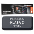 MERCEDES KLASA C SEDAN 2019 / 2021 FRONT CENTRE DASHBOARD 01 * - Matowa folia antyodciskowa MyScreen ANTI FINGER SHIELD