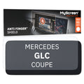 MERCEDES GLC COUPE 2019 / 2022 FRONT CENTRE DASHBOARD 01 * - Matowa folia antyodciskowa MyScreen ANTI FINGER SHIELD