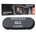 MERCEDES GLC COUPE 2019 / 2022 FRONT CENTRE SPEEDOMETER *  - Matowa folia antyodciskowa MyScreen ANTI FINGER SHIELD