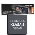 MERCEDES KLASA S SEDAN 2020 / + FRONT CENTRE DASHBOARD 01 * - Matowa folia antyodciskowa MyScreen ANTI FINGER SHIELD