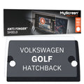 VOLKSWAGEN GOLF HATCHBACK 2017 / 2020 FRONT CENTRE DASHBOARD 01 6,5" - Matowa folia antyodciskowa MyScreen ANTI FINGER SHIELD