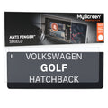 VOLKSWAGEN GOLF HATCHBACK 2019 / 2024 FRONT CENTRE DASHBOARD 02 *  - Matowa folia antyodciskowa MyScreen ANTI FINGER SHIELD