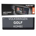 VOLKSWAGEN GOLF KOMBI 2020 / 2024 FRONT CENTRE DASHBOARD 02 *  - Matowa folia antyodciskowa MyScreen ANTI FINGER SHIELD