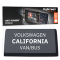 VOLKSWAGEN CALIFORNIA VAN/BUS 2019 / + FRONT CENTRE DASHBOARD 01 * - Matowa folia antyodciskowa MyScreen ANTI FINGER SHIELD