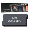 KTM DUKE 390 ND 2020 / 2022 FRONT CENTRE DASHBOARD 01 *  - Matowa folia antyodciskowa MyScreen ANTI FINGER SHIELD