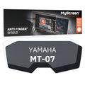 YAMAHA MT-07 ND 2014 / 2020 FRONT CENTRE DASHBOARD 01 *  - Matowa folia antyodciskowa MyScreen ANTI FINGER SHIELD