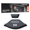 HONDA SH 350i ND 2015 / + FRONT CENTRE DASHBOARD 01 *  - Matowa folia antyodciskowa MyScreen ANTI FINGER SHIELD
