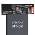 YAMAHA MT-09 ND 2021 / 2023 FRONT CENTRE DASHBOARD 01 *  - Matowa folia antyodciskowa MyScreen ANTI FINGER SHIELD