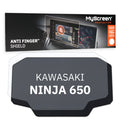 KAWASAKI NINJA 650 ND 2020 / + FRONT CENTRE DASHBOARD 01 *  - Matowa folia antyodciskowa MyScreen ANTI FINGER SHIELD