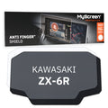 KAWASAKI ZX-6R ND 2024 / + FRONT CENTRE DASHBOARD 01 *  - Matowa folia antyodciskowa MyScreen ANTI FINGER SHIELD