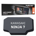 KAWASAKI NINJA 7 HYBRID  ND 2024 / + FRONT CENTRE DASHBOARD 01 *  - Matowa folia antyodciskowa MyScreen ANTI FINGER SHIELD