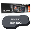 BENELLI TRK 502 ND 2017 / + FRONT CENTRE DASHBOARD 01 *  - Matowa folia antyodciskowa MyScreen ANTI FINGER SHIELD