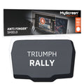 TRIUMPH RALLY (PRO/EXPLORER) ND 2012 / + FRONT CENTRE DASHBOARD 01 *  - Matowa folia antyodciskowa MyScreen ANTI FINGER SHIELD
