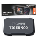 TRIUMPH TIGER 900 RALLY (PRO) ND 2020 / + FRONT CENTRE DASHBOARD 01 *  - Matowa folia antyodciskowa MyScreen ANTI FINGER SHIELD