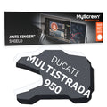 DUCATI MULTISTRADA 950 ND 2021 / + FRONT CENTRE DASHBOARD 01 *  - Matowa folia antyodciskowa MyScreen ANTI FINGER SHIELD