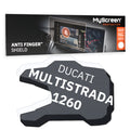 DUCATI MULTISTRADA 1260 ND 2015 / + FRONT CENTRE DASHBOARD 01 *  - Matowa folia antyodciskowa MyScreen ANTI FINGER SHIELD
