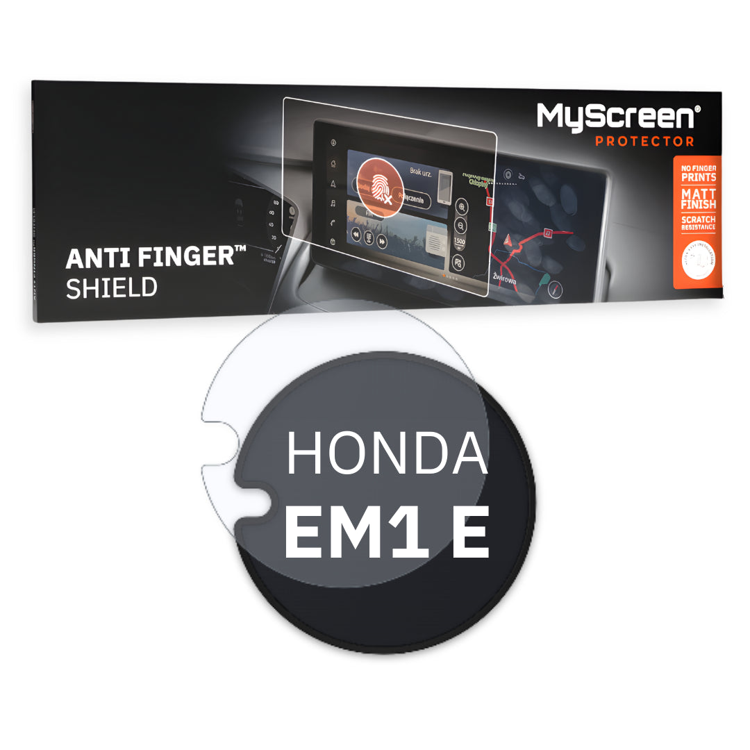 HONDA EM1 E ND 2023 / + FRONT CENTRE DASHBOARD 01 *  - Matowa folia antyodciskowa MyScreen ANTI FINGER SHIELD