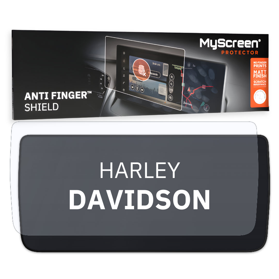 HARLEY DAVIDSON ROAD GLIDE SPECIAL ND 2021 / 2021 FRONT CENTRE DASHBOARD 01 *  - Matowa folia antyodciskowa MyScreen ANTI FINGER