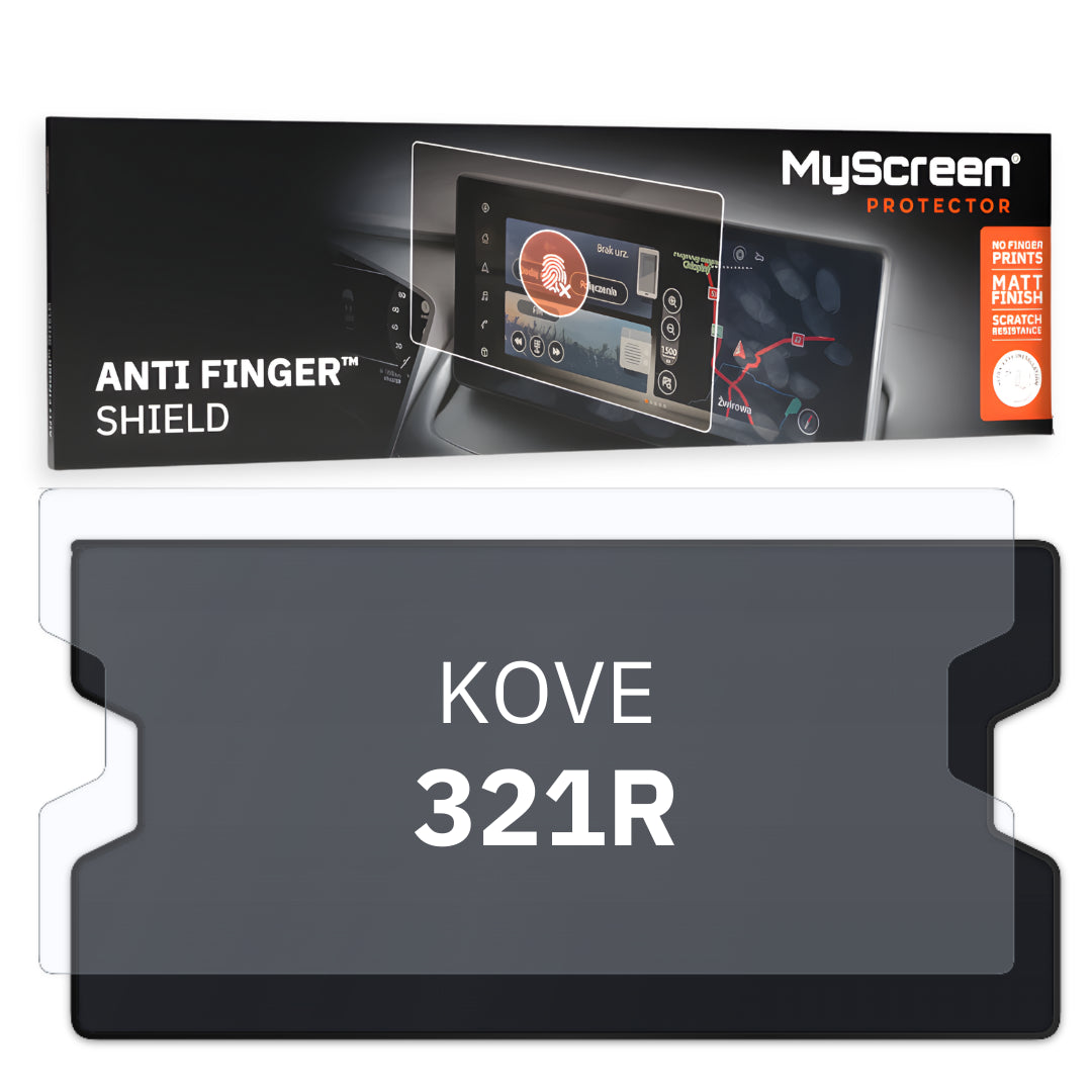 KOVE 321R COBRA ND 2023 / + FRONT CENTRE DASHBOARD 01 *  - Matowa folia antyodciskowa MyScreen ANTI FINGER SHIELD