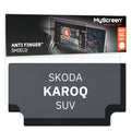 SKODA Karoq (Sportline) SUV 2022 / + FRONT CENTRE DASHBOARD 01 8"  - Matowa folia antyodciskowa MyScreen ANTI FINGER SHIELD