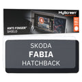 SKODA Fabia (Fabia 130 Sport) HATCHBACK 2024 / + FRONT CENTRE DASHBOARD 02 9.2"  - Matowa folia antyodciskowa MyScreen ANTI FING