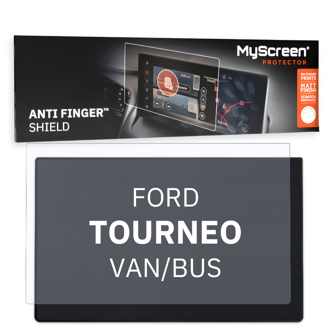 FORD Tourneo Courier (Trend) VAN/BUS 2023 / + FRONT CENTRE DASHBOARD 01 8"  - Matowa folia antyodciskowa MyScreen ANTI FINGER SH