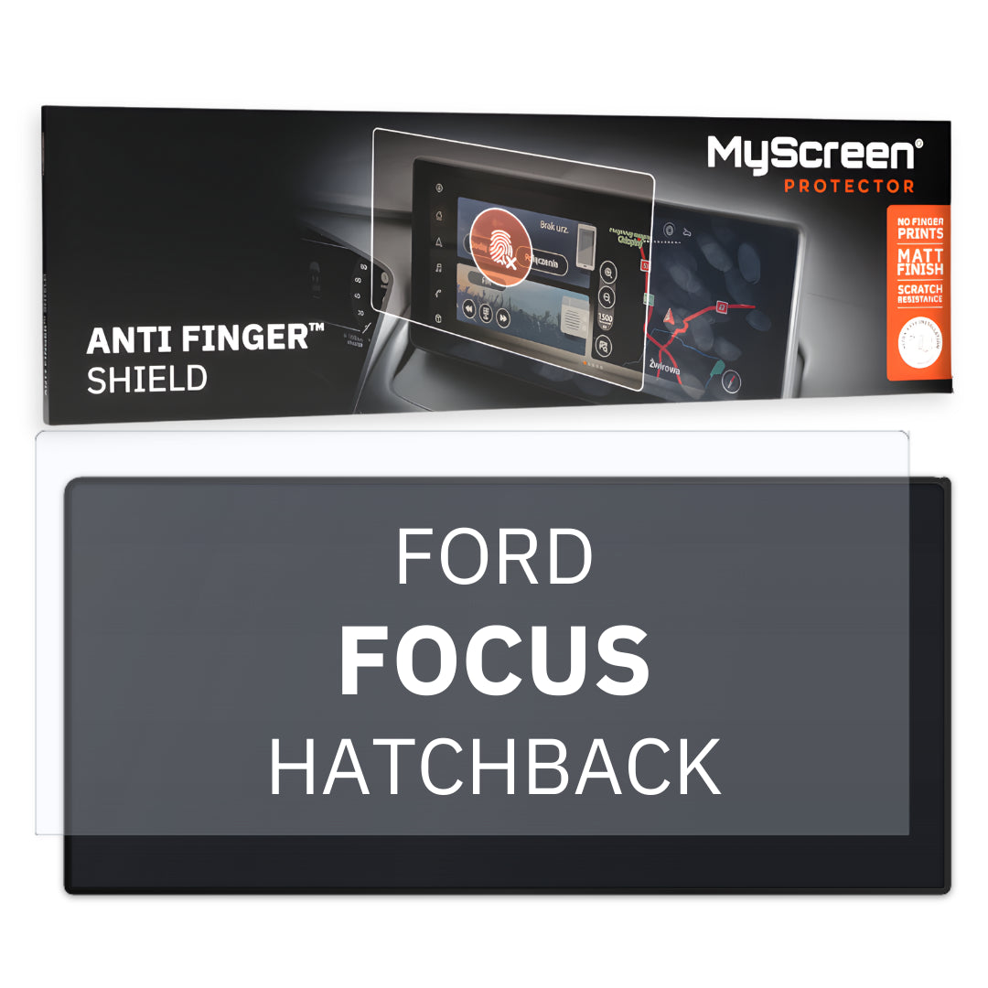 FORD Focus (Active) HATCHBACK 2021 / + FRONT CENTRE DASHBOARD 01 13.2" - Matowa folia antyodciskowa MyScreen ANTI FINGER SHIELD