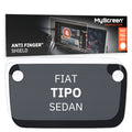 FIAT TIPO SEDAN 2020 / + FRONT CENTRE DASHBOARD 02 7" - Matowa folia antyodciskowa MyScreen ANTI FINGER SHIELD