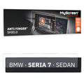 BMW SERIA 7 SEDAN 2022 / + FRONT CENTRE DASHBOARD 01 27,2" - Matowa folia antyodciskowa MyScreen ANTI FINGER SHIELD