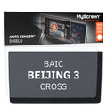 BAIC BEIJING 3 CROSS 2020 / + FRONT CENTRE DASHBOARD 01 8" - Matowa folia antyodciskowa MyScreen ANTI FINGER SHIELD