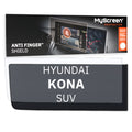 HYUNDAI KONA SUV 2023 / + FRONT CENTRE DASHBOARD 01 2z2 12,3" - Matowa folia antyodciskowa MyScreen ANTI FINGER SHIELD