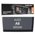 AUDI A8 SEDAN 2022 / + FRONT CENTRE DASHBOARD 01 * - Matowa folia antyodciskowa MyScreen ANTI FINGER SHIELD