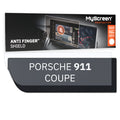 PORSCHE 911 COUPE 2019 / + FRONT CENTRE DASHBOARD 01 10,9" - Matowa folia antyodciskowa MyScreen ANTI FINGER SHIELD