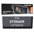 KIA STINGER LIFTBACK 2020 / + FRONT CENTRE DASHBOARD 01 10,25" - Matowa folia antyodciskowa MyScreen ANTI FINGER SHIELD